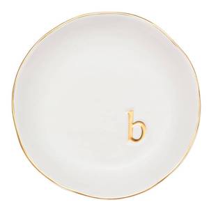 lot 8207 image: COLLECTIVE HOME Ceramic Jewelry Tray, Trinket Dish, Gifts for Women (B)