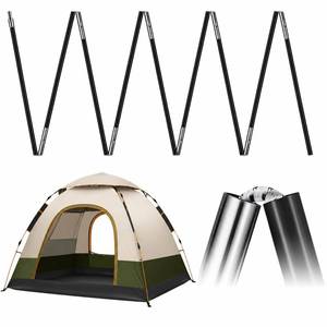 lot 8248 image: Yaocom 1 Pcs Fiberglass Tent Poles Replacement, 8.5ft 8mm Universal