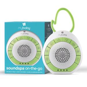 lot 8273 image: MyBaby Sound Machine, White Noise for Baby, Travel, Nursery and On The Go