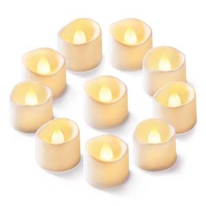 lot 8301 image: Homemory 24Pcs Flickering Flameless Candle Battery Operated, 200Hours Fake Electric LED Tea Lights for Votive, Centerpiece Table Decorations, Wedding, Aniversary, Halloween, Christmas