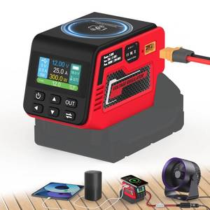 lot 8305 image: Hisecren 300W Voltage Regulator Compatible with Milwaukee 18V Battery