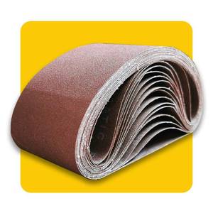 lot 8332 image: 3 x 21 Inch 40 Grit Sanding Belt  Premium Aluminum Oxide Sanding Belt  Premium Sander Sandpaper � 12 Pack