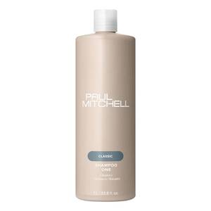 lot 8340 image: Paul Mitchell Shampoo One, Cleanses  Balances Moisture, For All Hair Types, 33.8 fl. oz.