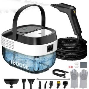 lot 9747 image: Granarbol Steam Cleaner, 2500W 1.6L Handheld Steamer for Home Car Cleaning