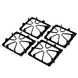 lot 9757 image: Upgraded W10447925 Stove Grates Replacement for Whirlpool Stove Parts Gas Burner Grate 8.8 x 8.3 Inches Maytag Amana Inglis Kirkland Kenmore Range Cooktop Grate Gas Stove Top Burner Rack Sets 4 Pcs