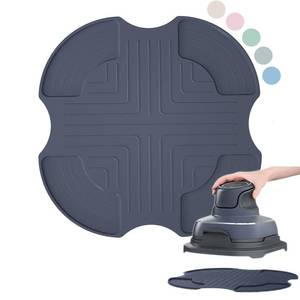 lot 10278 image: Tailored Ninja Crispi PowerPod Silicone Trivet � Hot Pads for Ninja Crispi Glass Air Fryer Accessories, Heat-Resistant, Non-Slip, Protection for Countertop, Fit Ninja FN101GY  FN101SG  FN101ST