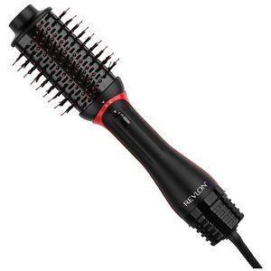 lot 11897 image: Revlon One-Step Volumizer PLUS Hair Dryer and Hot Air Brush - Black (Used)