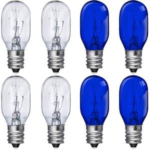 lot 12135 image: Mudder 8 Pcs 20W Makeup Mirror Replacement Bulbs for Lighted Makeup Mirror