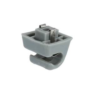 lot 12162 image: X AUTOHAUX Gray Car Plastic Sun Visor Hook Clip Bracket Retainer 126-810-00-12-8412 for Mercedes Benz W123 W124 W126 W201 190 E S Class