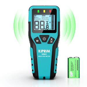 lot 12182 image: Kiprim WM01 Non-Destructive Pinless Moisture Tester for Wood, Floors, Walls