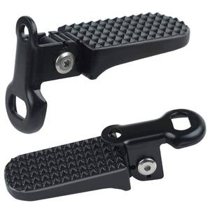 lot 12192 image: 1 Pair Bike Rear Pedals,Aluminium Alloy Bike Pegs, Mini Folding Bicycle Foot Pegs,Rear Seat Footrest Pedals for Mountain Bike E-Bike