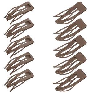 lot 12199 image: Chinco 24 Pcs Double Grip Hair Clips Metal Snap Hair Clips