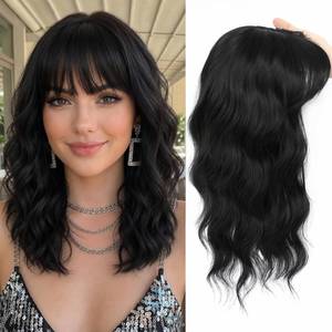 lot 12236 image: Hair Toppers for Women with Thinning Hair 16 Inch Toppers Hair Pieces