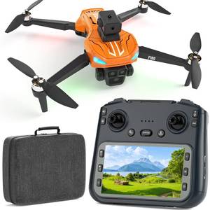lot 13671 image: GPS Drone with 4K Camera for Adults, 4.5in Remote Control Screen, Auto Return, Auto Obstacle Avoidance, 22 Min Flight, Foldable FPV RC Quadcopter with Follow Me, Waypoint Fly, Gift for Beginners