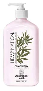 lot 14280 image: Australian Gold Hemp Nation Pomaberry Tan Extender Lotion, 18 Fl Oz