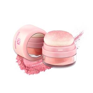 lot 14324 image: Color Nymph Face Blush For Cheek, Mushroom Cushion Blusher, Micro-Shimmer Cheek Blush Rare Beauty Blusher Makeup For All Skin Highly Pigmented 05# Coral Pink