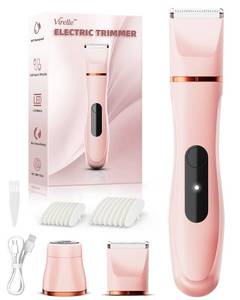 lot 14325 image: Hair Removal Epilators Bikini Trimmer for Women, Painless Waterproof Electric Foil Shaver Razors for Facial Leg Body Armpit, Ceramic Blade with Type-C Charging, Travel Size, SE Version
