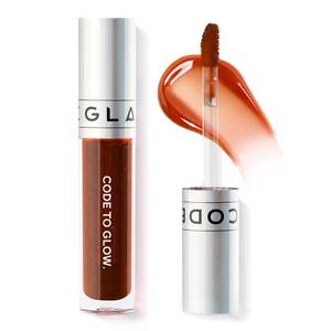 lot 14336 image: Glam Code Wipe-Off Lip Gloss, Non-Sticky Lip Stain Highly Pigmented Matte Lip Tint Waterproof Transfer-Resistant Long-lasting Lipstain Lightweight - 04# Caramel
