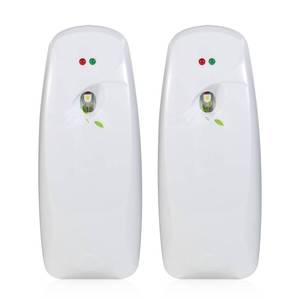 lot 19042 image: 2PCS Automatic Air Freshener Spray Dispenser - Commercial and Home Use - Multiple Time ScentMist Release Settings for RoomRestroom Sprayer,Air Freshener not Included,White