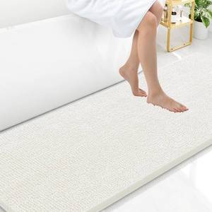 lot 19063 image: Arotive Bathroom Rugs 70x24, Soft Absorbent Shaggy Chenille Bath Rugs