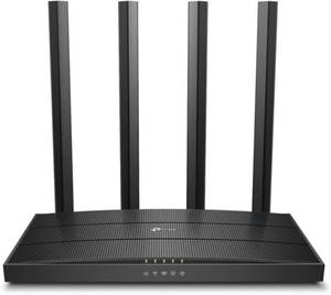 lot 19108 image: TP-Link AC1200 Gigabit WiFi Router (Archer A6) - Dual Band MU-MIMO Wireless Internet Router, 4 x Antennas, OneMesh and AP Mode, Long Range Coverage