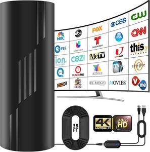 lot 19111 image: 4800 Miles Range TV Antenna,Digital Antenna for Smart TV Indoor Outdoor