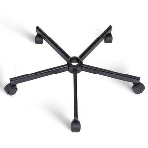 lot 19113 image: XSZD Criss Cross Home Office Swivel Chair Base � Durable, Steady and Easy Installation � Perfect for Criss Cross and Cross Legged Chairs with Replacement Casters (Black,BaseWheel)