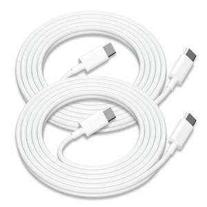 lot 20418 image: USB C to USB C Charging Cable for Apple 2Pack 6ft 60W for iPhone 171615