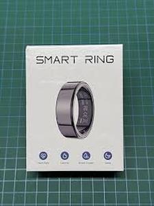 lot 8289 image: Smart Ring R02C Sleep Blood Oxygen Calories Heart Rate rose gold size 8