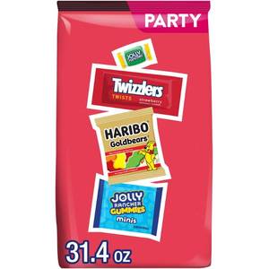 lot 12306 image: Haribo, Jolly Rancher and Twizzlers Assorted Candy 31.4oz  Retail $14.89