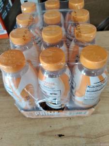 lot 1648 image: Prime Hydration Orange Swirl Drink 12-Pack Bottles