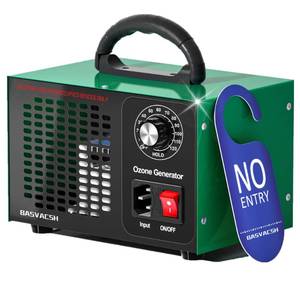 lot 1705 image: Ozone Generator 45,000mgh, HomeIndustrial O3 Car Deodorizer. Ozone Machine Air Ionizer Ozone Odor Eliminator for Strong Odor. Odor Eliminator for Home, Car, Pet. Room Deodorizer For 2500 sq ft.