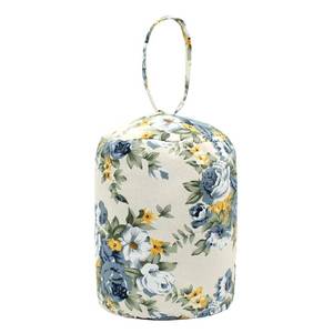 lot 2000 image: CERAYOU Decorative Weighted Door Stopper, Cylinder Fabric Door Stop with Handle, Heavy Duty Door Floor Stop Wall Protectors for Home Office Bedroom Living Room