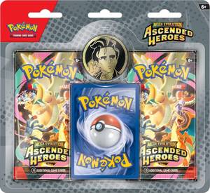 lot 2020 image: Pokemon TCG Mega Evolution Ascended Heroes 2-Pack Blister (Random Promo)