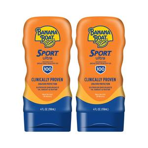 lot 2031 image: Banana Boat Sport SPF 100 Sunscreen Lotion, 4 oz (2 Pack)