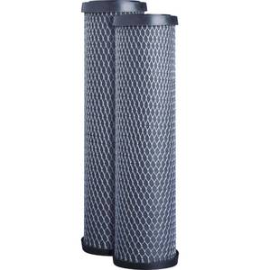 lot 2093 image: GE FXWTC Whole House Water Filter  Replacement for Water Filtration System  NSF Certified Reduces Chlorine, Sediment, Rust & Other Impurities  Replace Every 3 Months for Best Results  2 Filters