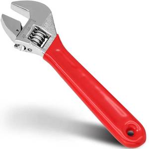 lot 2100 image: vibedor 6 Inch Adjustable Wrench Cr-V Steel