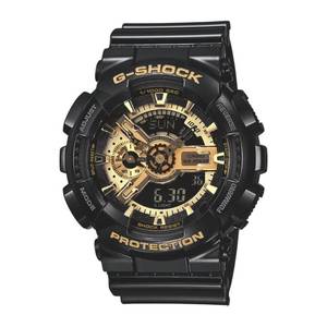 lot 2152 image: G-Shock X-Large Combi GA110 BlackGold One Size