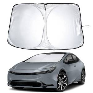 lot 2162 image: EcoNour Windshield Sunshade Compatible for Toyota Prius Hatchback 2023-2026