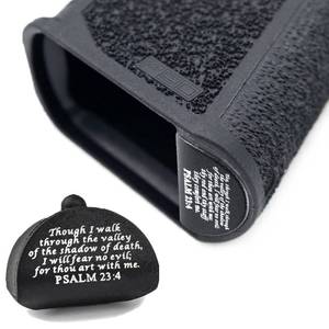 lot 8346 image: Grip Frame Insert Plug for Poly80 PF940C Glock 19 23 Gen 3, PF940v2 Glock 17 22 24 31 34 35, PFC9 & PFS9 P80 Frames, Psalm 234