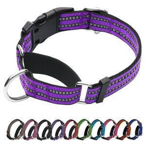 lot 8365 image: JOYEEIIOO Martingale Collar for Dogs, Reflective No Slip(Real Purple,M)