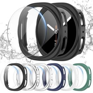 lot 8367 image: Landhoo 66 Pack for Samsung Galaxy Watch 89 40mm Screen Protector Case