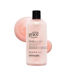 lot 10339 image: philosophy hydrating shower gel amazing grace bergamot