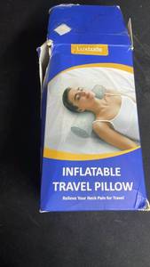lot 10354 image: Luxtude Inflatable Travel Pillow