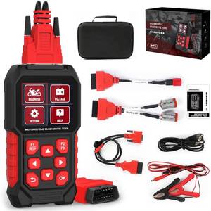 lot 11905 image: QPKING M4 Motorcycle Diagnostic Tool for Harley-Davidson, 17 Languages