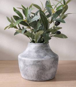 lot 11948 image: FancyPlus Ceramic Flower Vase, 5.3 Inch Rustic Vase for Flowers, Small Terracotta Pottery Vase for Home Decor, Farmhouse Decorative Vase for Living Room Kitchen Table Shelf Bedroom Decor