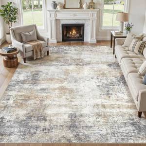 lot 11949 image: 5x7 Area Rugs, Washable Non-Slip Soft Modern Abstract Rug for Living Room