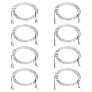 lot 11970 image: T5 T8 Extension Cords,6FT LED Light Power Cable,Lamp Connecting Wire 8 Pack