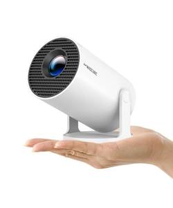 lot 11975 image: Magcubic 2026 Upgraded HY300PRO Mini Projector with WiFi and Bluetooth, Portable Projector 4K Support, Auto Keystone, 180 Degree Rotation, Smart Proyector for Home Outdoor