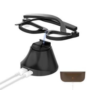 lot 12254 image: HiBloks Magnetic Charging Station for Ray-Ban Meta WayfarerSkyler Gen 21